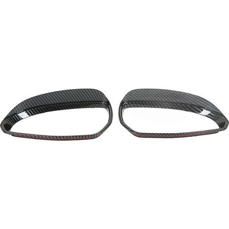 Regenschutz für Rückspiegel in Carbonfaser-Optik, Außenspiegelabdeckung, Zierleiste, Seitenschutz, Ersatzteil