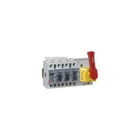 Interrupteur-sectionneur Vistop – 4P – 100 A – Commande frontale – Rouge - LEG022322