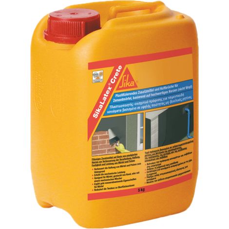 Additivi liquido per malte cementizie SikaLatex Crete tanica 5 kg (1/2)