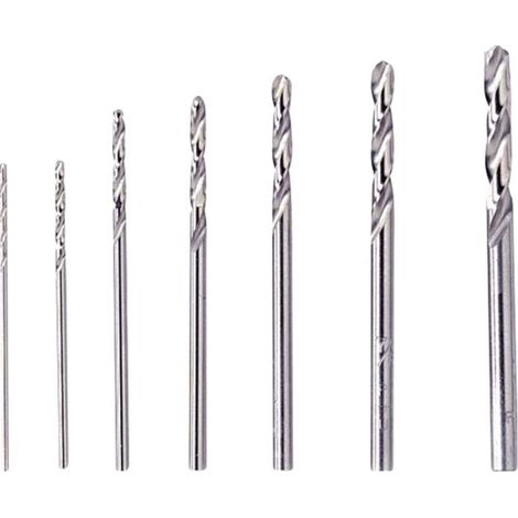 Punte HSS in Kit Pezzi 7 (628) Dremel (1/3)