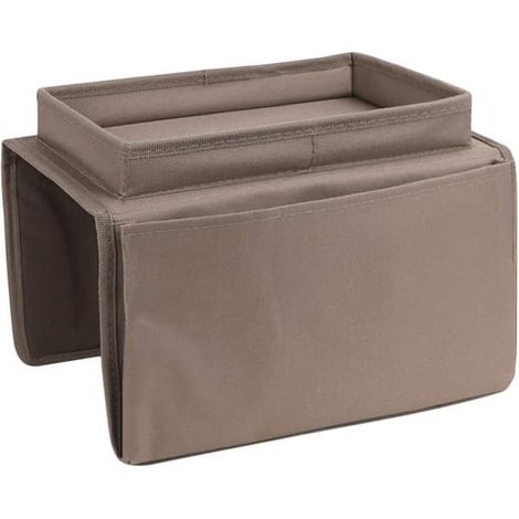 Plateau porte-gobelet pour fauteuil, élégant et peu encombrant, 6 poches et pliable
