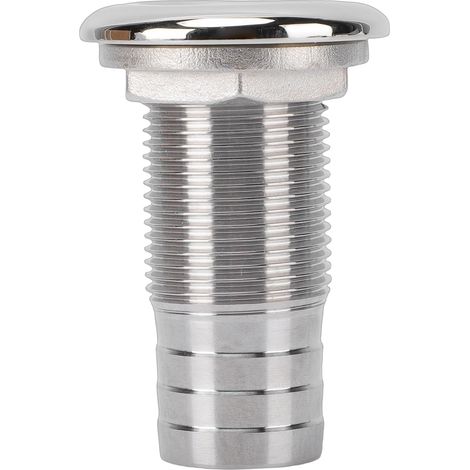à travers la coque raccord barbelé connecteur d'entrée de sortie en acier inoxydable 316 pour équipement marin (1/5)