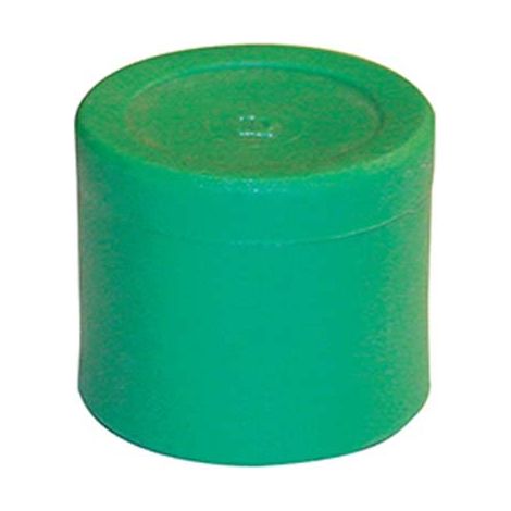 TAPPO PPR A SALDARE - VERDE MM 20- 20 pezzi