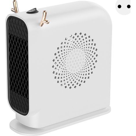 Chauffage d'espace électrique Chauffage rapide PORTABLE PORTABLE POUR LA HOME OFFICE HIVERS INSTRAUTS (1/5)