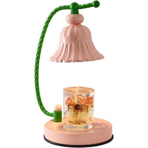 Lampe chauffe-bougie avec variateur, Lampe d'aromathérapie créative, lampe de fusion de bougies, lampe de table, chambre à coucher, machine d'aromathérapie (1/5)