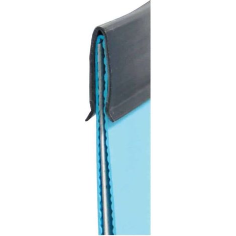 EDG – Baguettes de blocage pour liner piscine hors sol – Lot de 6 baguettes 61 cm – Installation facile sans scellement – Compatible acier (1/5)