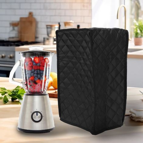 Funda protectora para batidoras y procesadores de alimentos [Negro] [Fabricante] [Modelo estándar] fabricada en tela acolchada (1/5)