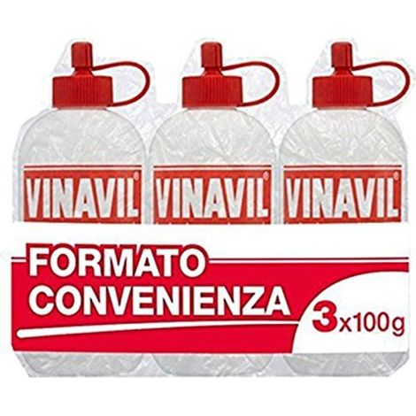 COLLA VINILICA UNIVERSALE 'VINAVIL' gr. 100  -PACK  3 PZ --