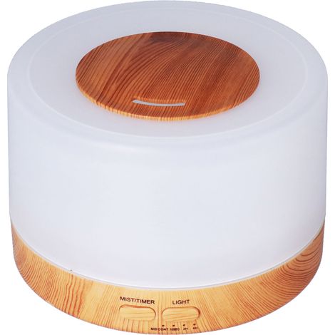 Diffuseur d'arômes 500 ml avec télécommande, boîtier ABS, spray coloré, humidificateur de parfum pour la maison, prise 100-240 V. (1/5)