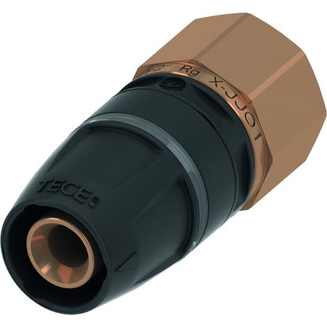 TECElogo Push Übergangsmuffe, Rotguss/Siliziumbronze, 8713006 (1/2)
