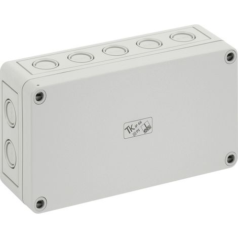 Spelsberg TK PS 1809-6-m Installations-Gehäuse 180 x 94 x 57 Polystyrol (EPS) Lichtgrau (RAL 7035) (1/2)