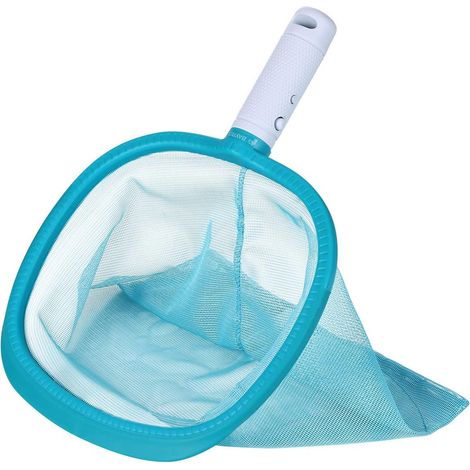 1 Épuisette De Surface Maille Fine Manche Télescopique Pour Piscine Hors Sol Et Spa