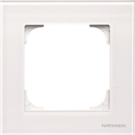 Cornice 1 elemento BIANCO CRISTALLO NIESSEN SKY 8571 CB