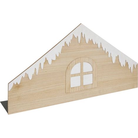 Tetto chalet deco mag wood 1m - Feeric lights & christmas