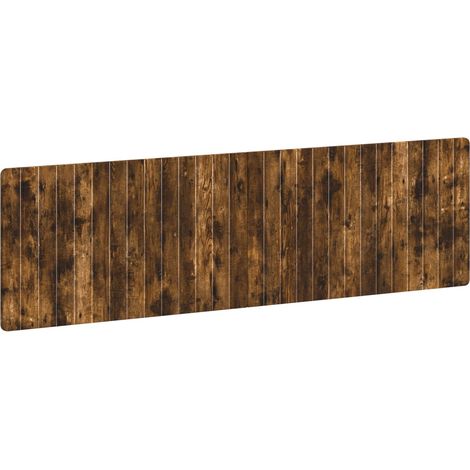 Wall-Mounted Headboard ZWOLLE Smoked Oak Engineered Wood vidaXL