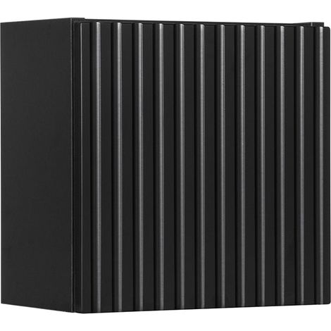 Armario de pared 1 puerta Riva Negro (1/5)