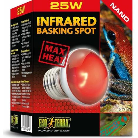 Exo Terra Lampada Riscaldante Basking Spot Nano 25W