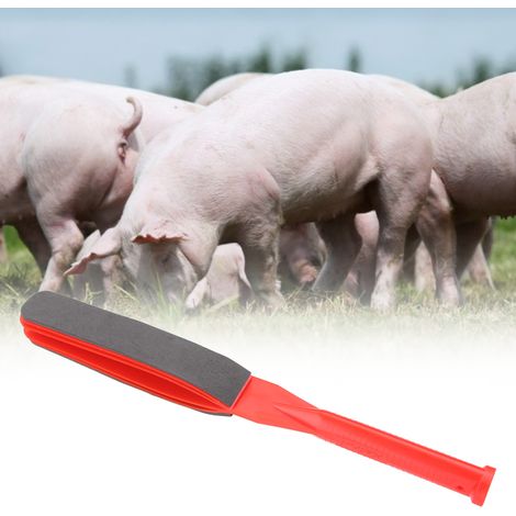 50,5 cm lange Handpeitsche für Schweine, Viehtreiber, Sicherheits-Viehtreiber, Ausrüstung für die Viehhaltung auf dem Bauernhof (1/5)