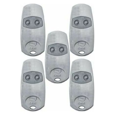 Lot de 5 télécommandes Came TOP432EE d'origine - Fréquence fixe 433,92 MHz (1/4)