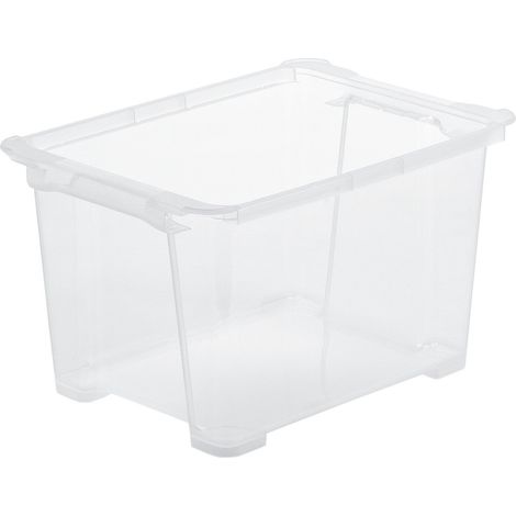 Rotho Aufbewahrungsbox Evo Easy 38,7 x 27,9 cm 15 L transparent Boxen, Körbchen & Kisten (1/2)