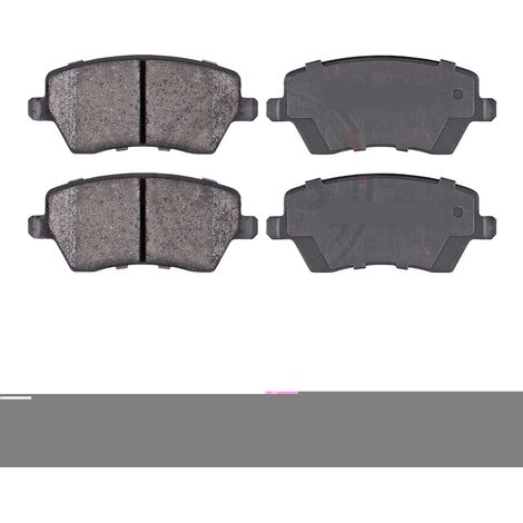 KIT PASTIGLIE FRENO POSTERIORI compatibile con NISSAN TERRANO (D10) / PASTIGLIE FRENANTI AUTO OEM P 68 033, / SOSTITUZIONE DIRETTA / BASSA POLVERE / SILENZIOSO (1/4)