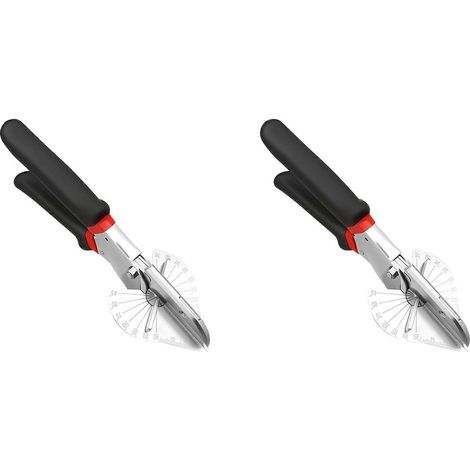 Cisailles à onglets 2X, outil de coupe portatif en acier à haute teneur en carbone, outil de coupe à main (1/5)
