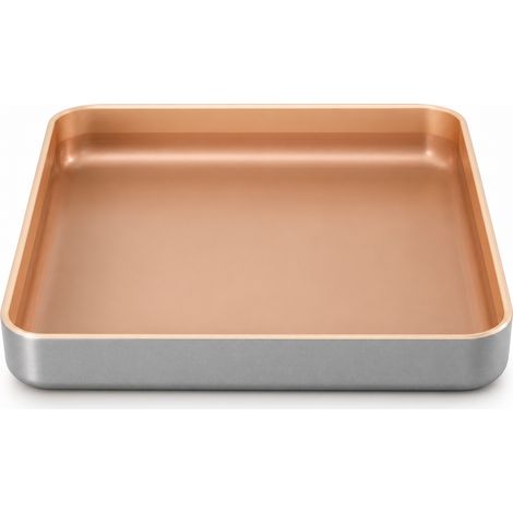 plat a four verre 33 x 33 cm simple pour tous les jours (1/5)
