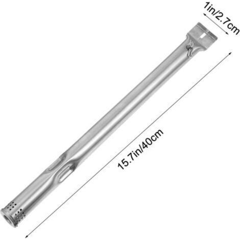 4 pièces Accessoires de Brûleur de Barbecue à Gaz Acier Inoxydable Tubes Chauffants Universels pour de Remplacement Durables et Faciles à Installer (1/5)