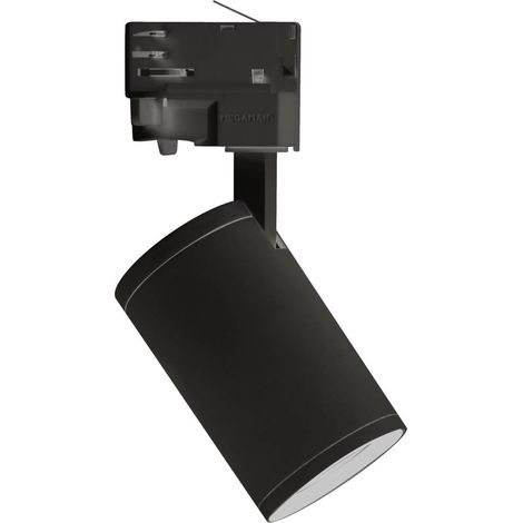 Megaman Mora Faretto da binario a LED trifase GU10 Nero