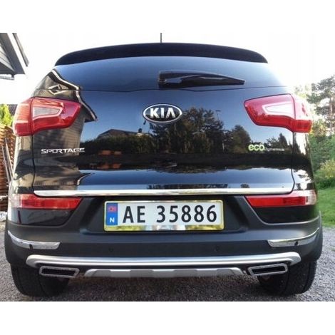KIA Sportage III - finiture cromate Cofano del bagagliaio posteriore (1/5)