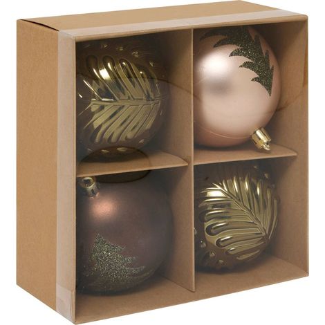 Bdn 80mm x4 secrets des bois - Feeric lights & christmas