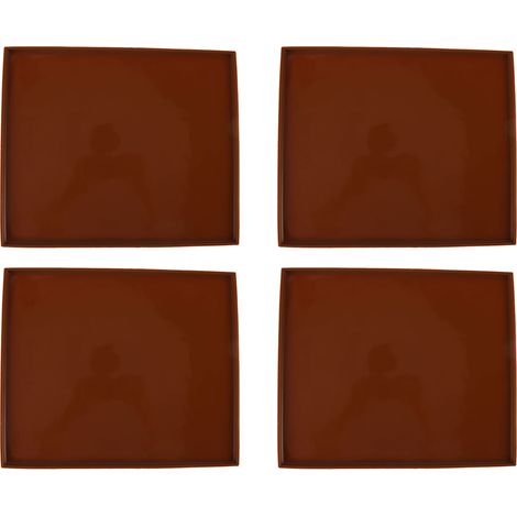 Lot de 4 tapis de déshydratation en silicone de qualité alimentaire, résistants aux hautes températures, antiadhésifs, pour fruits et café. (1/5)