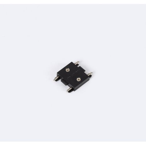 Verbindung Typ I für Magnetschiene 25mm SuperSlim 48V Aufbau Schwarz