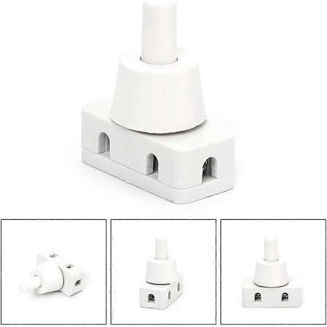 Mini interrupteurs marche/arrêt à bouton-poussoir pour lampes domestiques et applications industrielles (1/4)