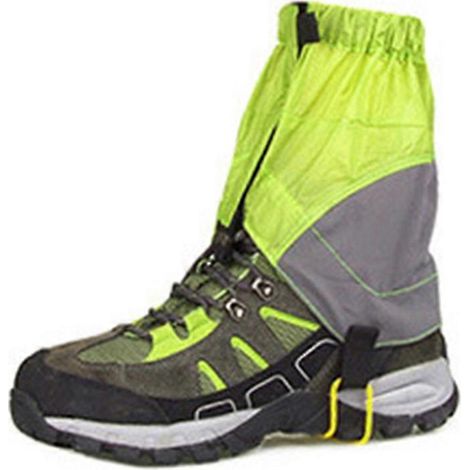 Sur-chaussures légères et anti-poussière, couvre-bottes de neige imperméables, pour la randonnée, la course à pied et la chasse, résistantes aux rayures, guêtres