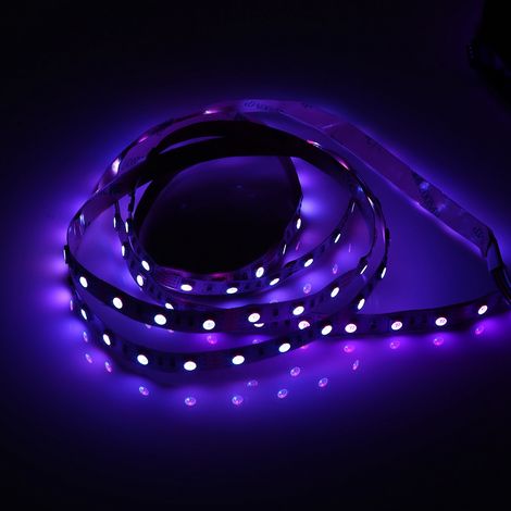 m 5 V RGB 5050 USB LED-Streifenleuchte für TV-Hintergrundbeleuchtung mit 24-Tasten-Fernbedienung (nicht wasserdicht) (1/5)