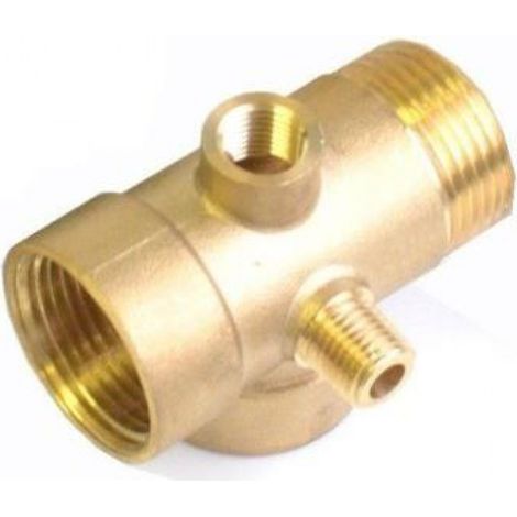 Raccord Pompe Laiton R5 - 1/4 Pouces - Pour Tubes Cuivre - Pression Et Jauges - Lot De 5