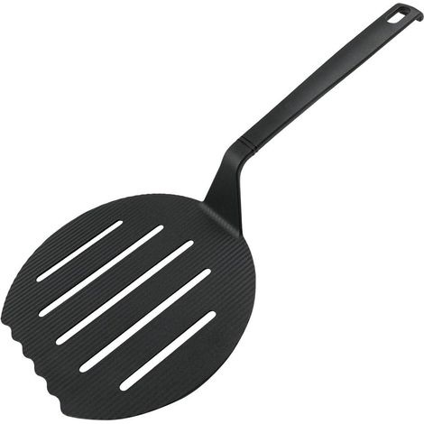 Fackelmann Spatola da cucina, paletta per frittate, uova, pancake, omelette, lavabile in lavastoviglie, materiale in nylon, fino a 220 °C, dimensioni 35 cm (1/5)