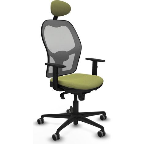 Sedia Ufficio con Poggiatesta Jorquera Piqueras y Crespo 1D036G1 Verde (1/5)