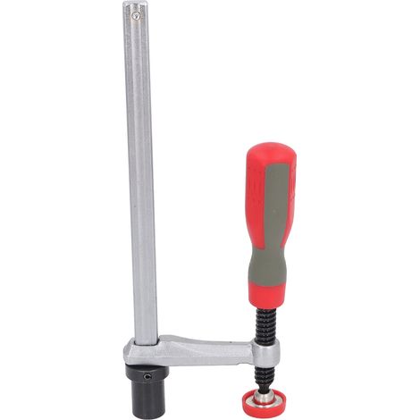 Fixation d'établi crampon presse rapide poignée plastique pince maintien bois diamètre base 20mm pour travaux menuiserie (1/5)