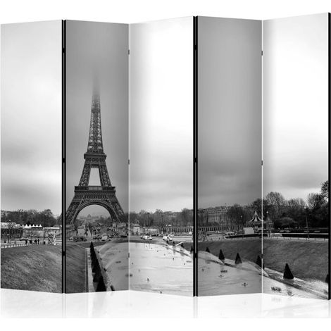 Paravent 5 Volets "Tower in the Fog" 172x225cm (1/2)