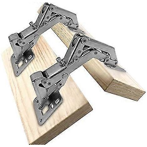 Charnières à 170 degrés pour portes d'armoires sans cadre, charnières de montage hydrauliques réglables invisibles. (1/5)