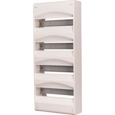 Coffret électrique nu 4 rangées 52 modules (1/3)