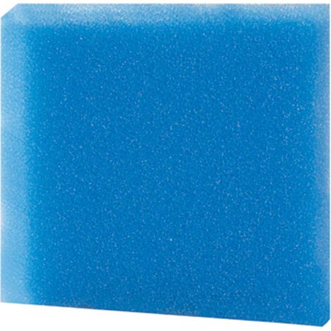 Hobby Filterschaum fein, 50x50x10 cm, blau