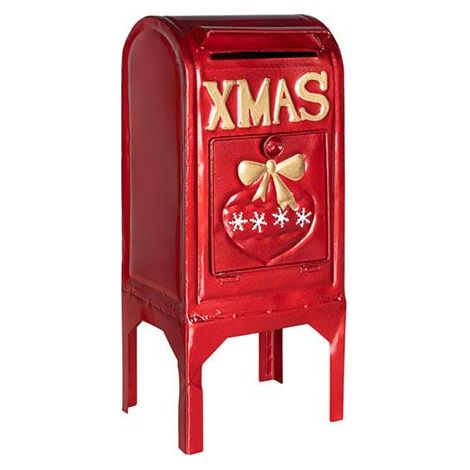 Decorazione Cassetta Lettere Rossa H41 Bizzotto - 0932665