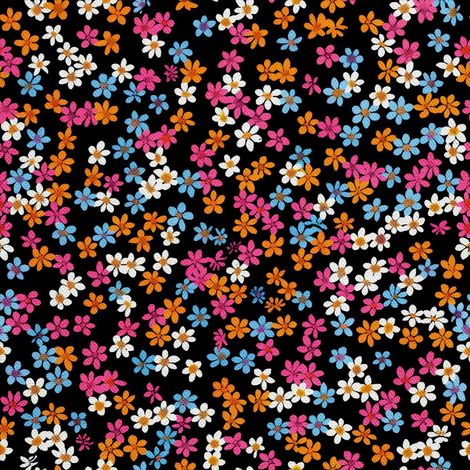 Tela decorativa para exteriores Oxford - Motivo floral I DX5546 (1/5)