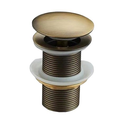 Mexen runder Klick-Klack-Stöpsel, Bronze antik - 79910-30