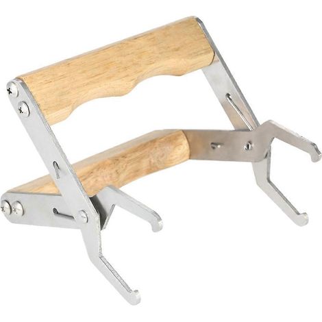 Outil apicole : pince de levage pour cadres de ruche, gabarit pour nids et boîtes à abeilles. (1/4)
