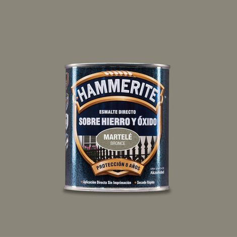 Hammerite Esmalte Metálico Martelé Bronce 750 ml