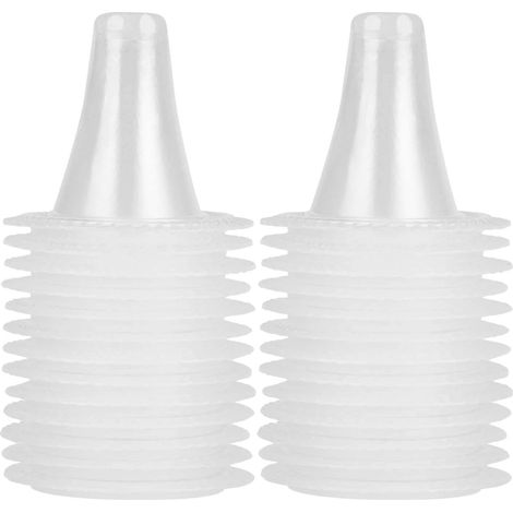 Sollbry 200pcs Embouts pour Braun thermomètre auriculaires, capuchons couvre filtres de sonde de rechange lentilles de Protection, couvercle de remplissage pour différents types de thermomètres numéri (1/5)